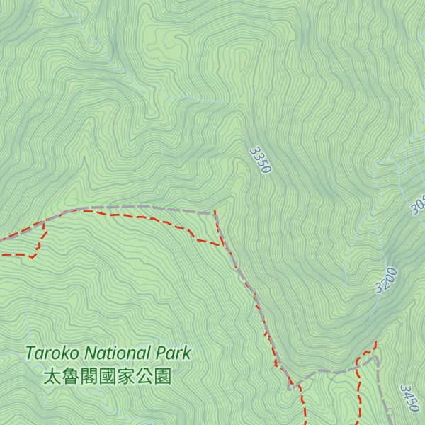 Map of Nanhu Beishan