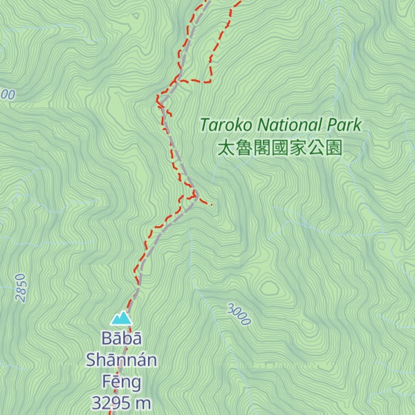 Map of Baba Shan