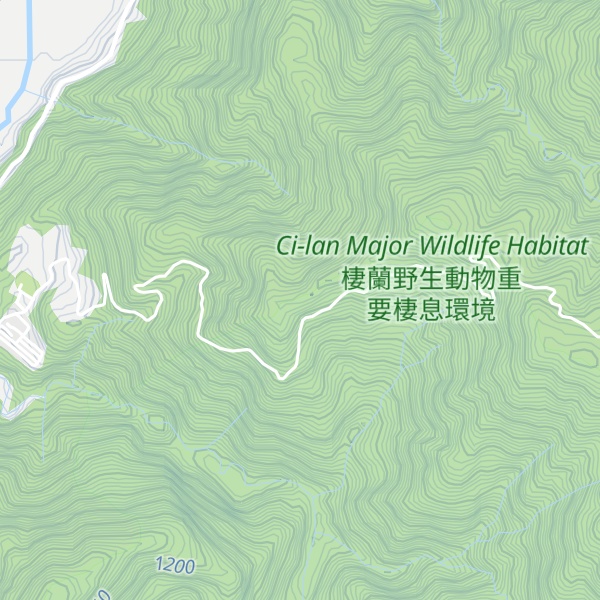 Map of Sìjì Xūn Shān