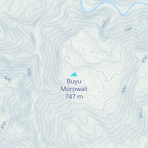 Map of Buyu Morowali