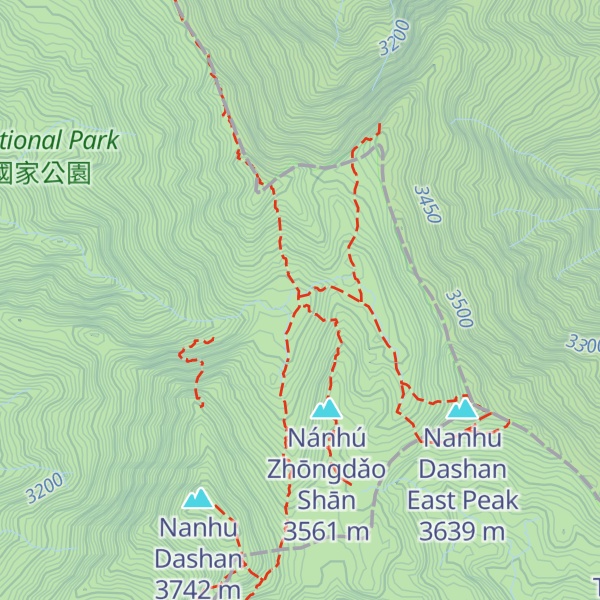 Map of Nanhu Cabin