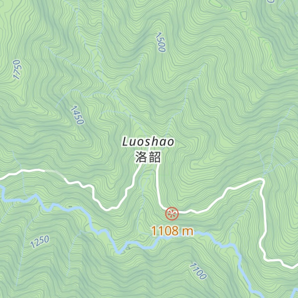 Map of Luoshao Lodge