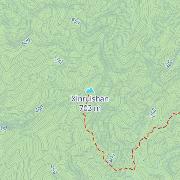 Map of Xinruishan