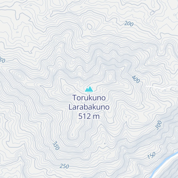 Map of Torukuno Larabakuno