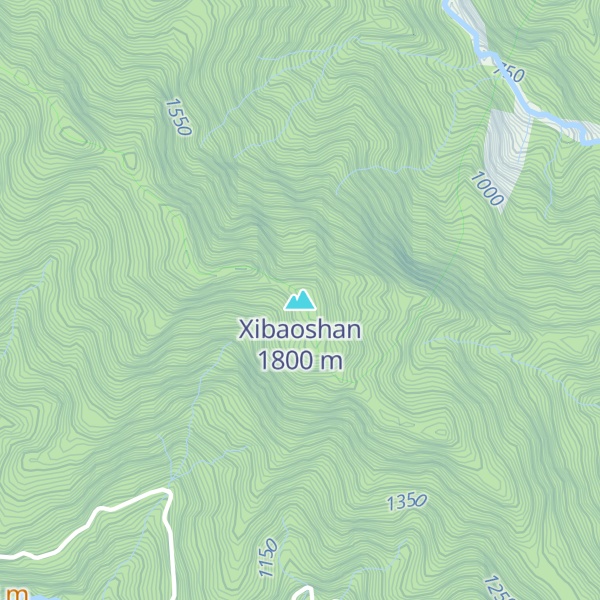 Map of Xibaoshan