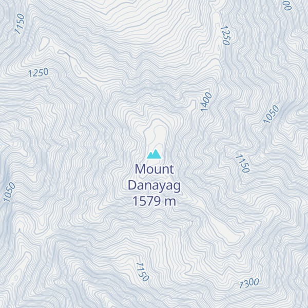 Map of Mount Danayag