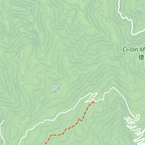 Map of Pengpengshan
