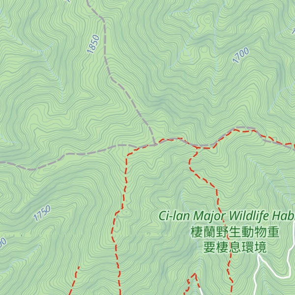 Map of Babokulu Mountain