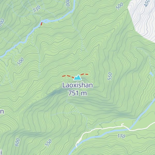 Map of Laoxishan