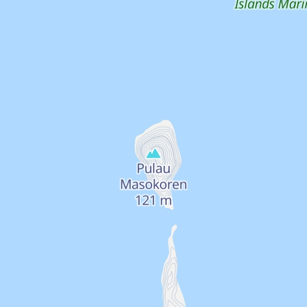 Map of Pulau Masokoren