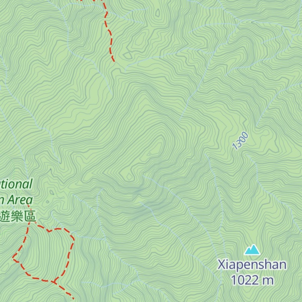 Map of Kabao Mnt