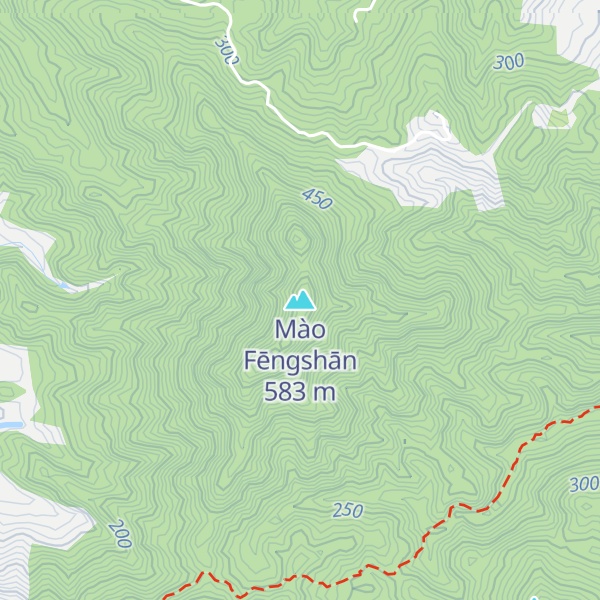 Map of Mào Fēngshān