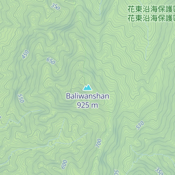 Map of Baliwanshan