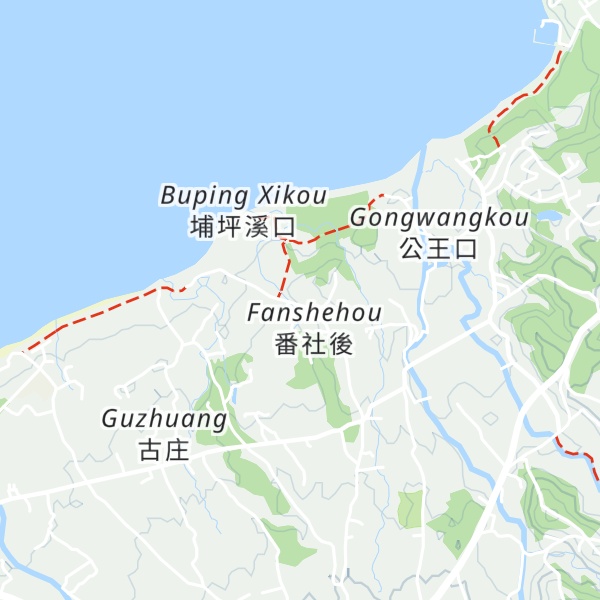 Map of Xinzhuang