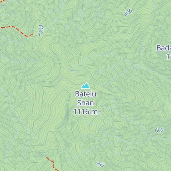 Map of Batelu Shan