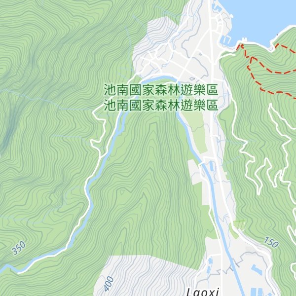 Map of Liyu Shan