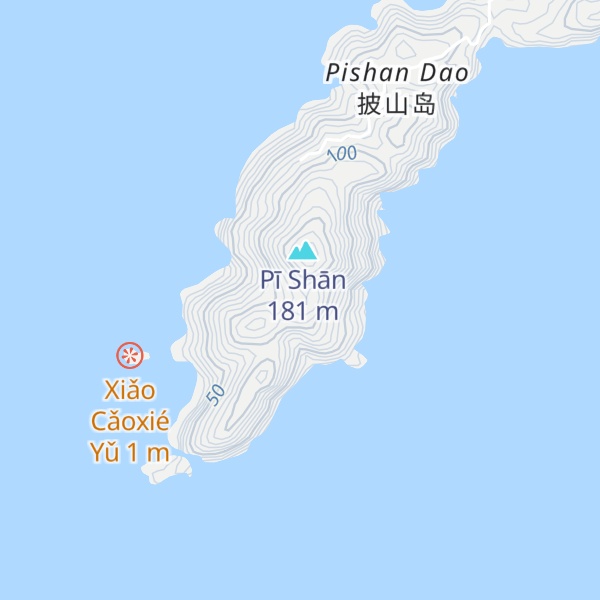 Map of Jiǔcài àO