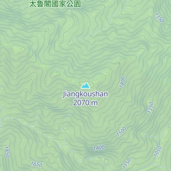 Map of Jiangkoushan