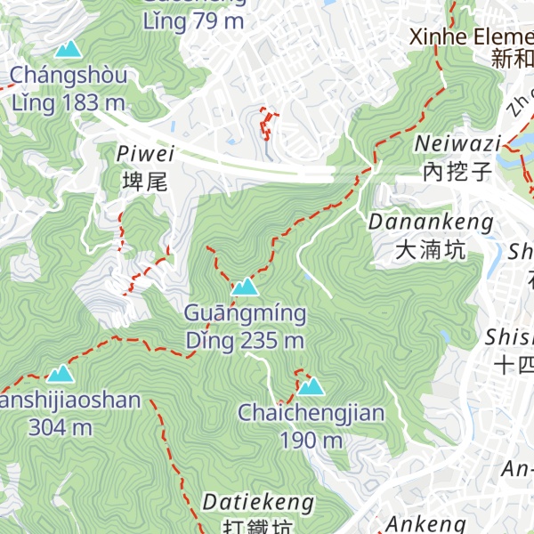 Map of Yírán Shānzhuāng
