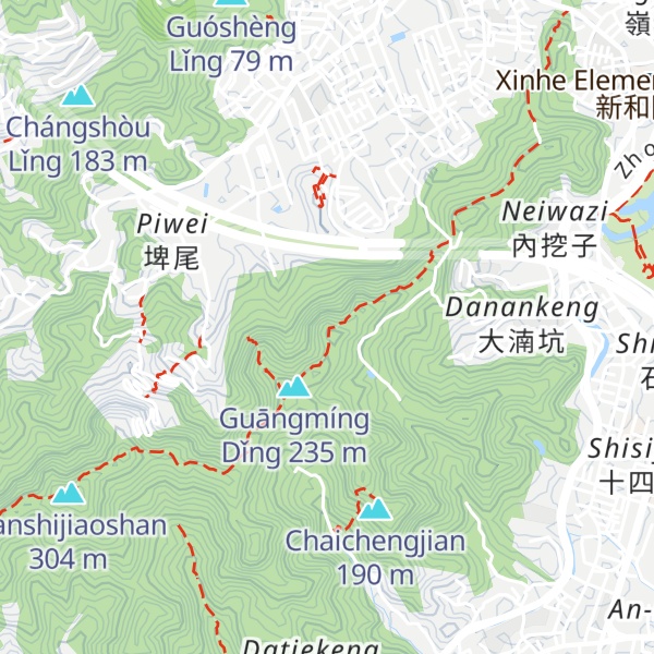 Map of Qiú Yì Tíng