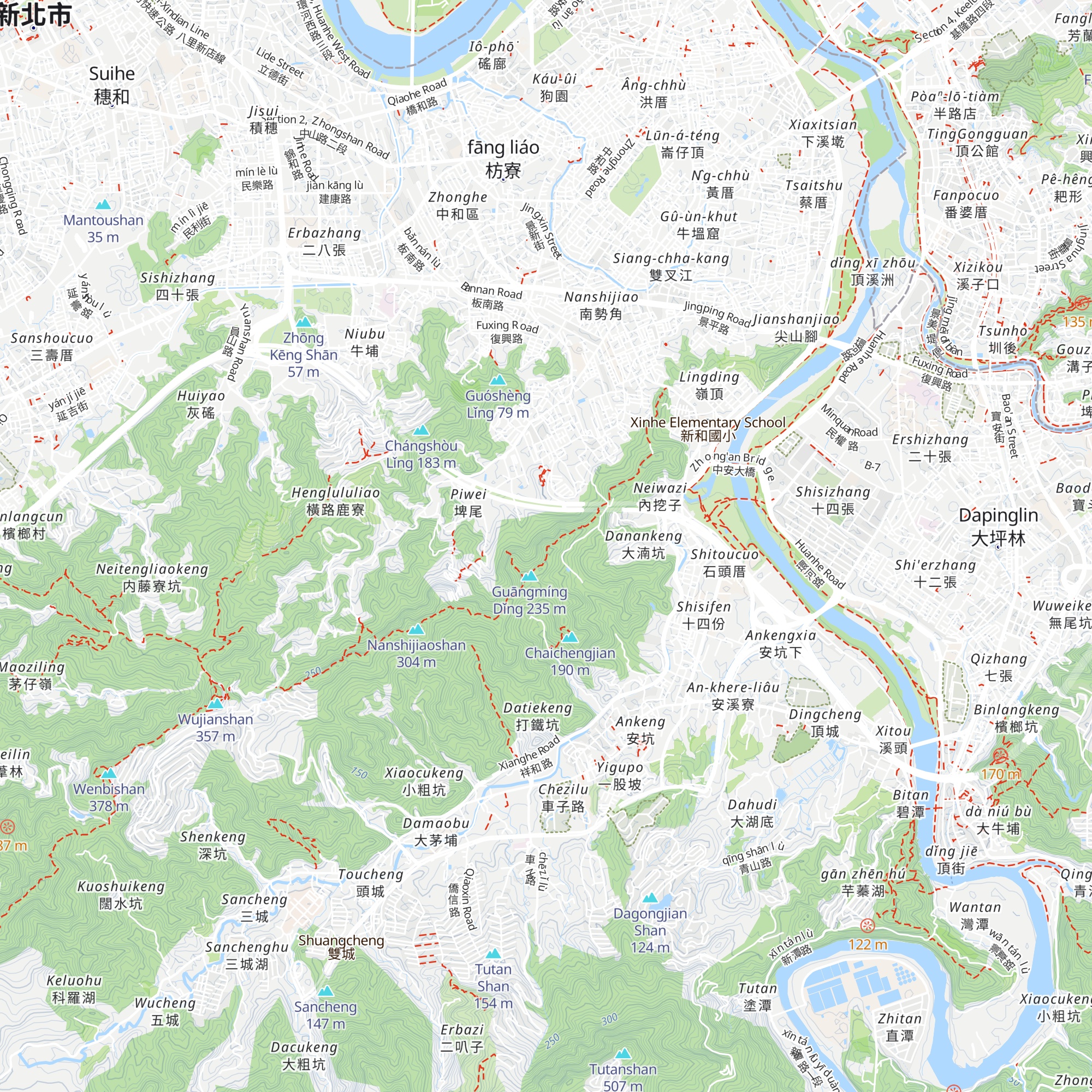 Qiú Yì Tíng map