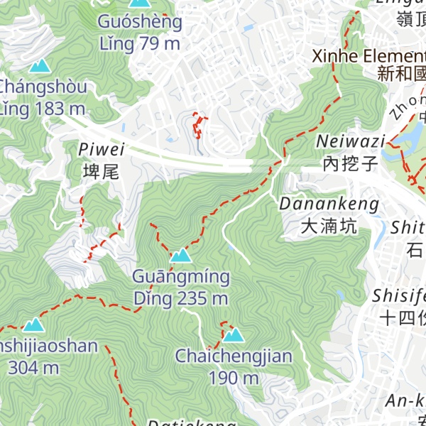 Map of Yǎ Zhù