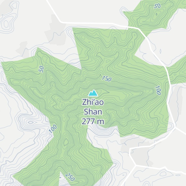 Map of Zhi’ao Shan