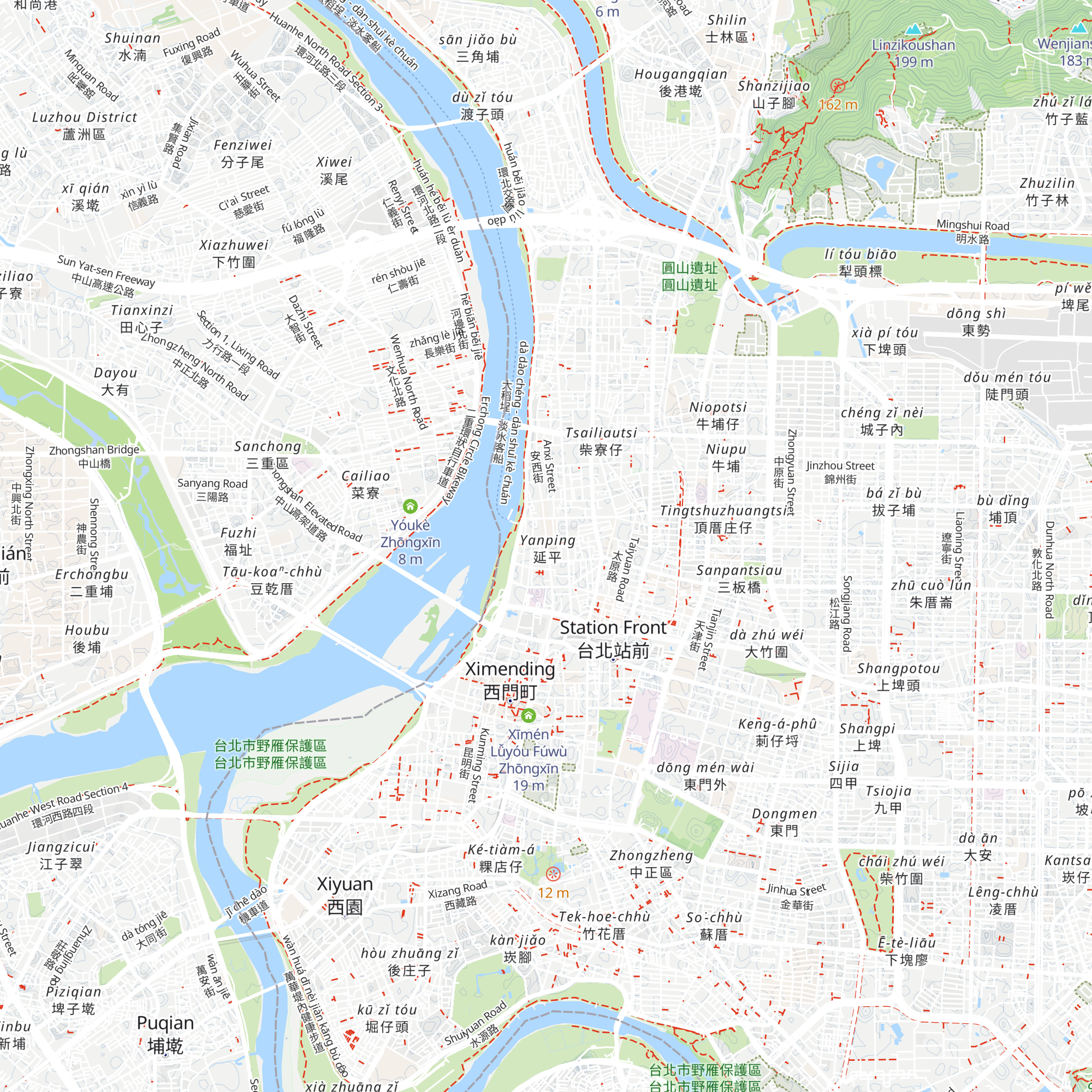 Dadaocheng Visitor Information Center map