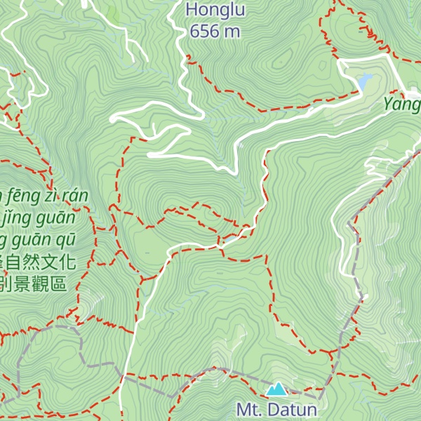 Map of Mt. Erzi