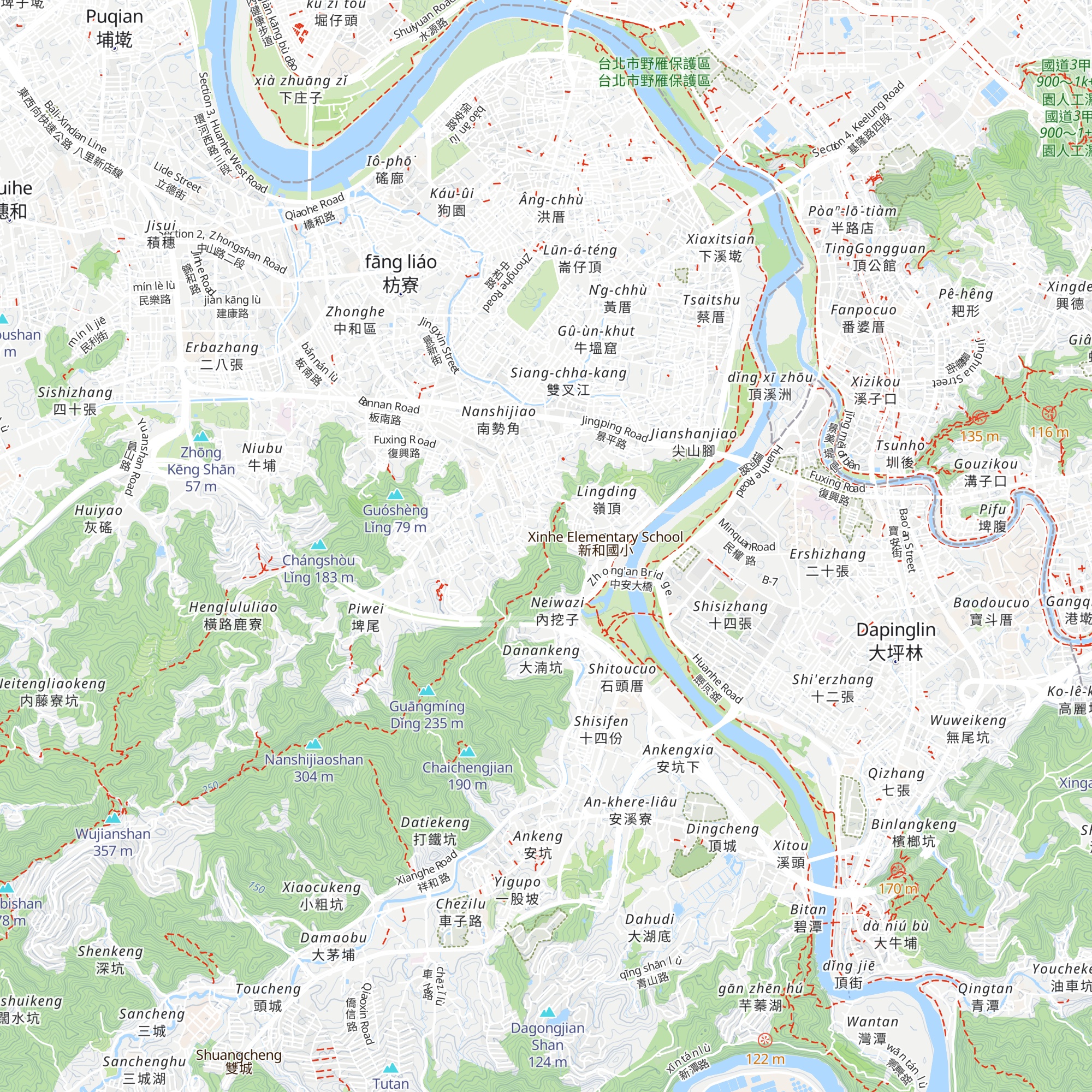 Yuán Shòu Zhuāng map