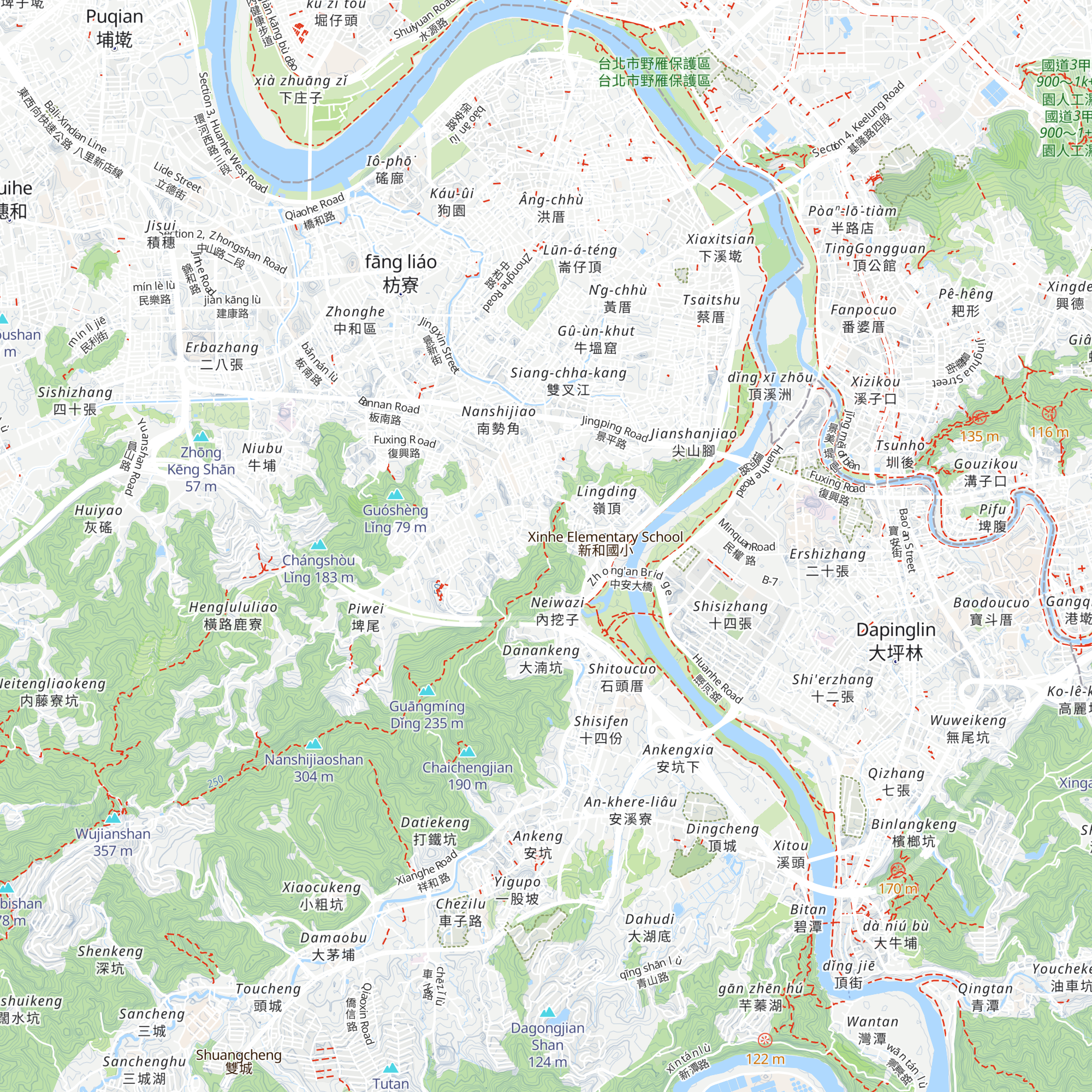 Yuán Shòu Zhuāng map
