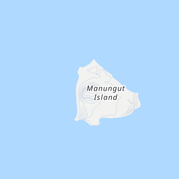 Map of Mount Manungut