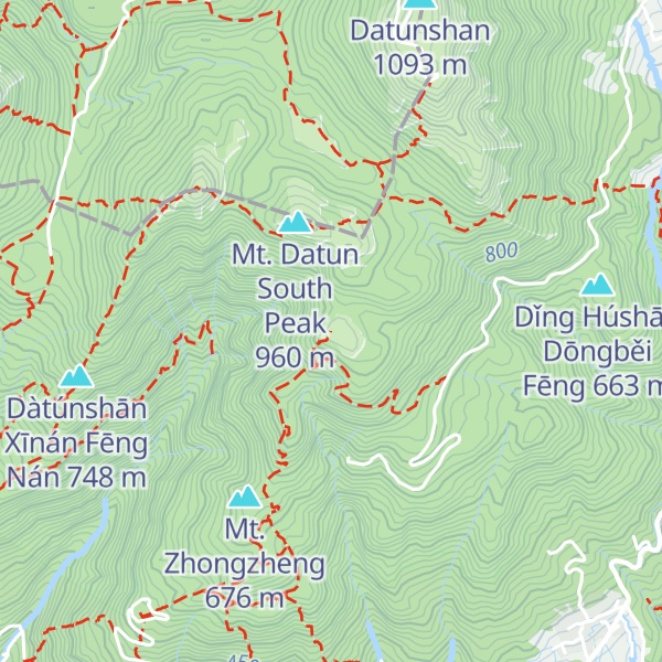Map of Xiaotunshan