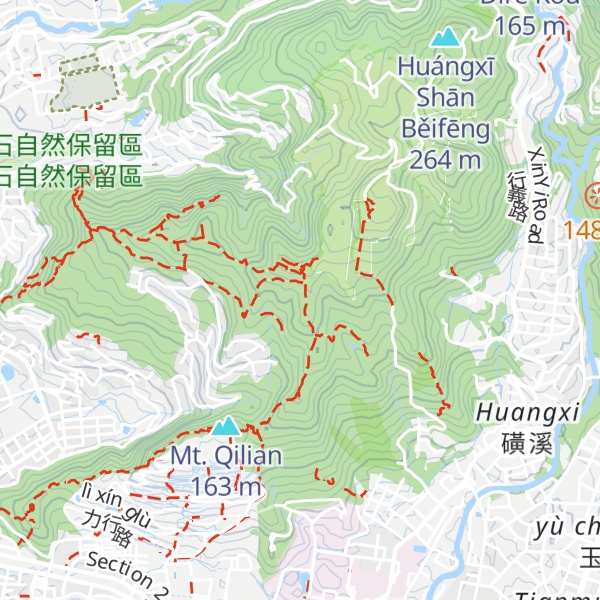 Map of Dog's Head Rock