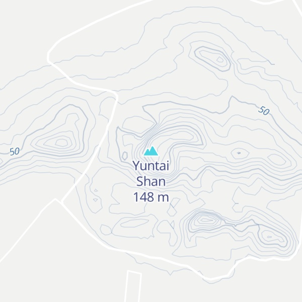 Map of Yuntai Shan