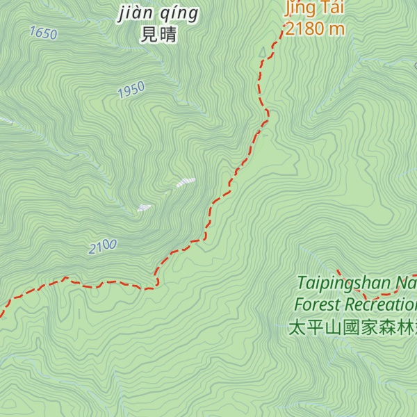 Map of Duomenshan