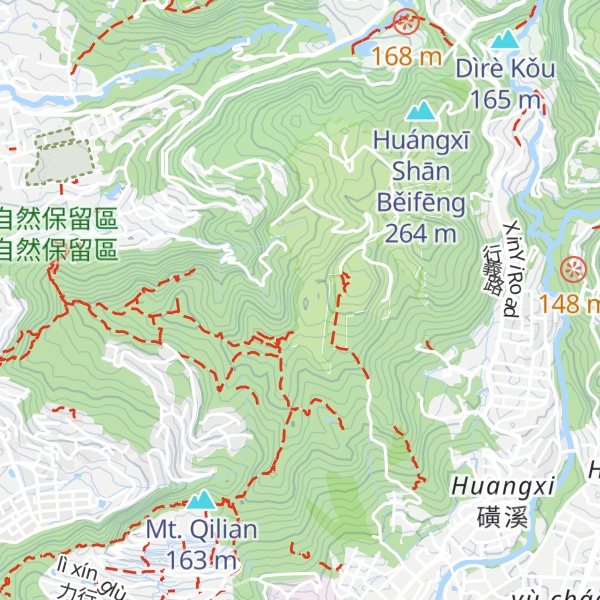 Map of ÈRliù Líng Gōngchǐ Fēng