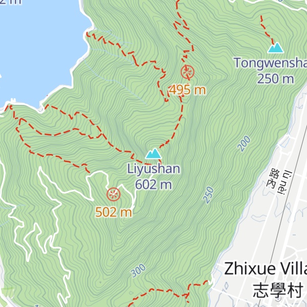 Map of Liyushan