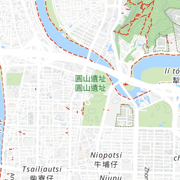 Map of Yuanshan