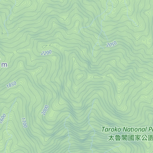Map of Zhū Gǔ Shān Zuìgāofēng