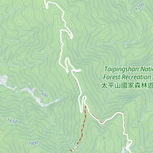 Map of Jianjingshan