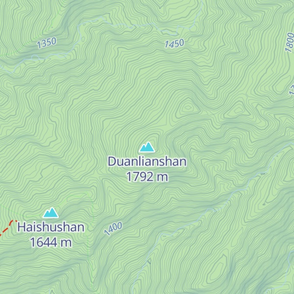 Map of Duanlianshan