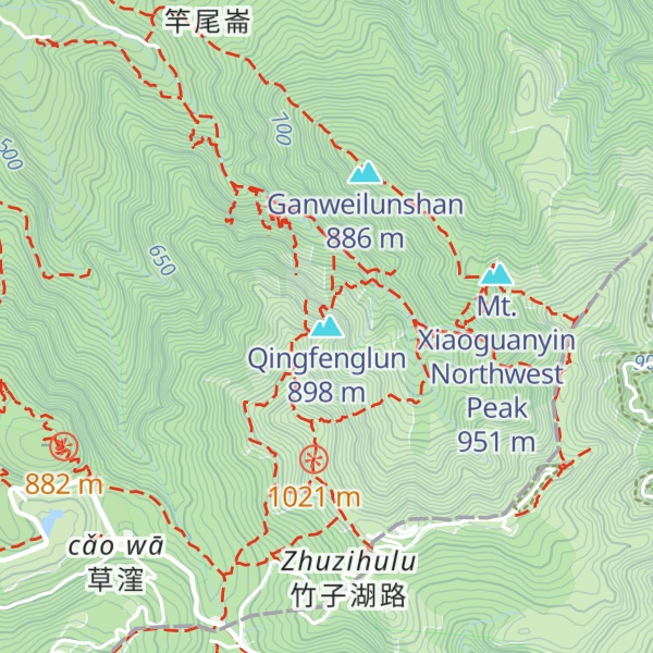 Map of Qingfenglun