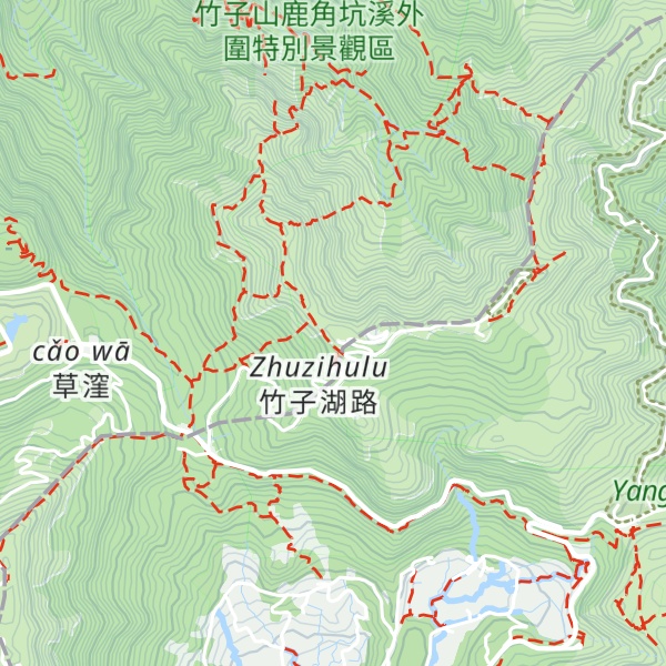 Map of Xiǎo Guānyīnshān Xīnán Fēng
