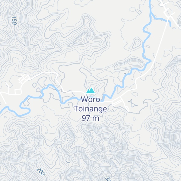 Map of Woro Toinange