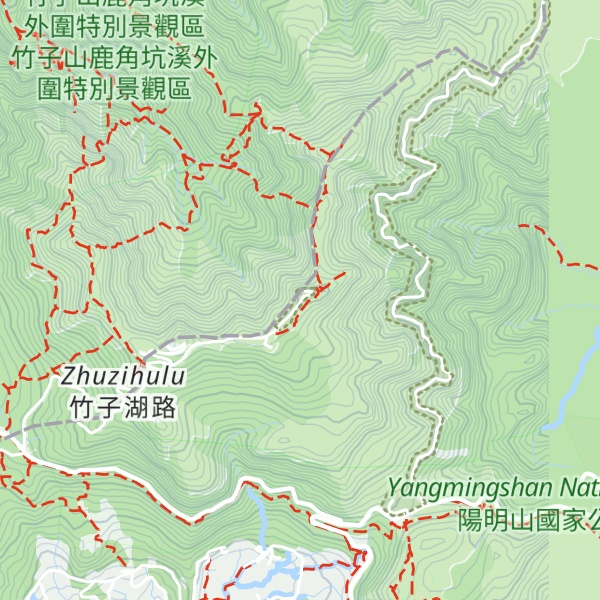 Map of Mt. Xiaoguanyin