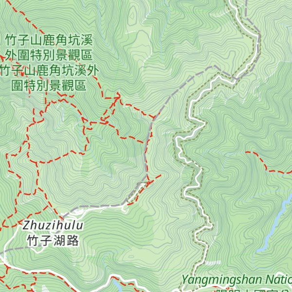 Map of Xiaoguanyinshanbeifeng