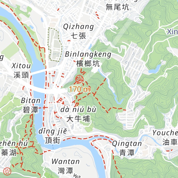 Map of Xiaoshi Shan