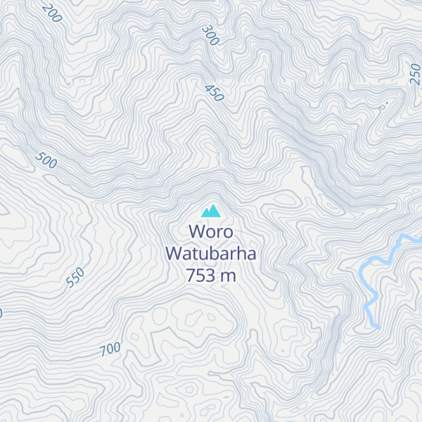 Map of Woro Watubarha