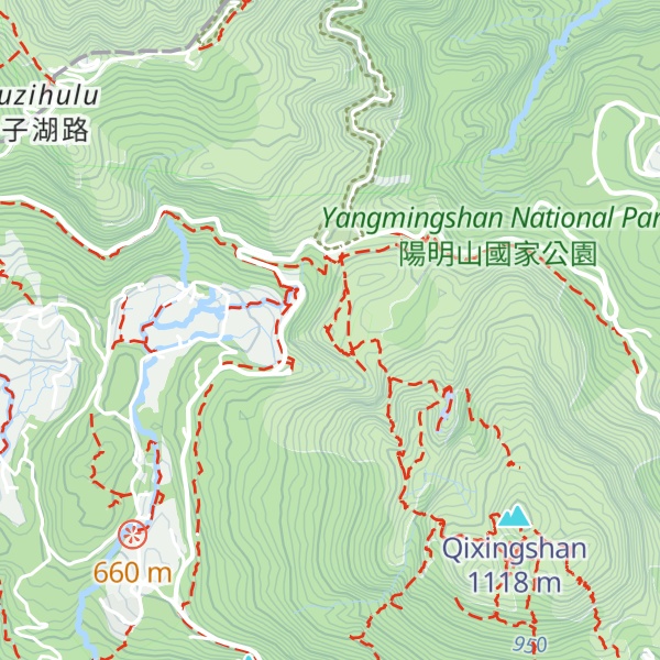 Map of Xiaoyoukengshan